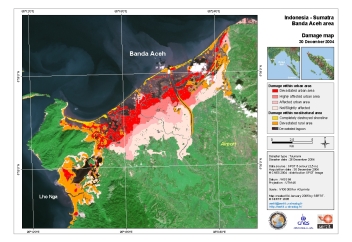 Carte de Sumatra - Banda Aceh - SERTIT